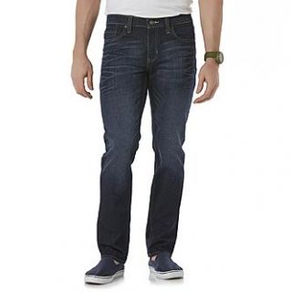 Roebuck & Co. Mens Skinny Jeans   Dark Wash   Clothing, Shoes