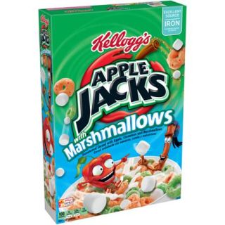 Kellogg's Apple Jacks Cereal with Marshmallows, 12.6 oz