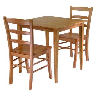 Winsome 3 Piece Groveland Dining Table with Chairs