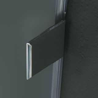 Vigo Frameless Pivot Door Shower Enclosure with Right Drain