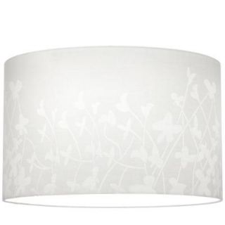 Progress Lighting Chloe Collection White Floral Pattern Accessory Shade P8766 01