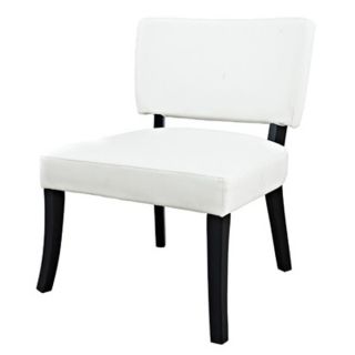 Oh Home Bianca White Leather Look Chair   Shopping   Great