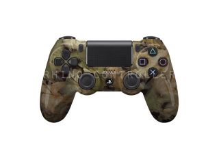PS4 controller  Wireless Glossy  WTP 318 Camo Spring Leaf Custom Painted  Without Mods