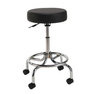 Height Adjustable Comfort Stool with Backrest