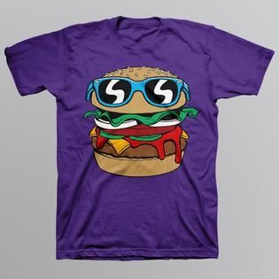 Route 66   Boys Graphic T Shirt   Cool Burger