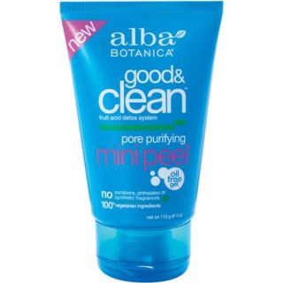 Alba Botanica Good & Clean Pore Purifying Mini Peel, 4 oz