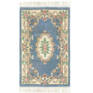 Home Decorators Collection Imperial Light Blue 1 ft. 9 in. x 2 ft. 9 in. Area Rug 0294300340