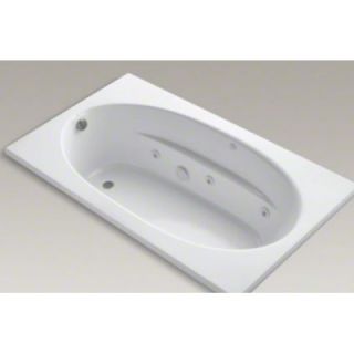 Kohler Windward 72 X 42 Drop In Whirlpool Bath with Heater   1114 H