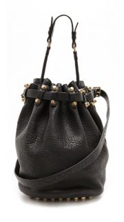 Alexander Wang Diego Bucket Bag with Antiqued Gold Hardware