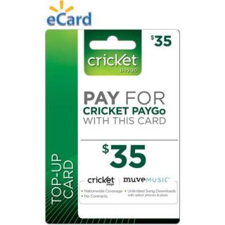 Cricket PayGo $35 