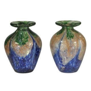 Piece Mardi Gras Vase Set by Dale Tiffany