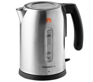 Espressione Stainless Steel Electric Kettle —