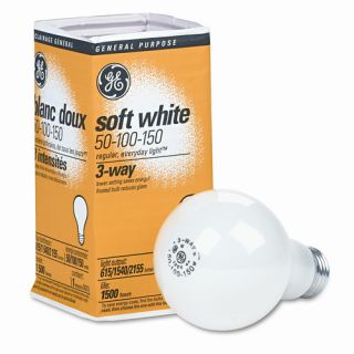 GE 50/100/150W 120 Volt Incandescent Light Bulb