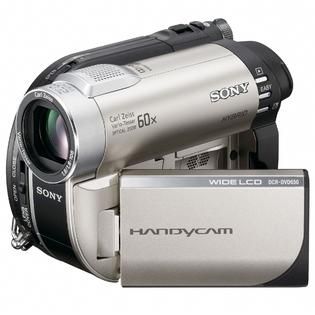 Sony Handycam® 60X Optical Zoom 2.7 in. LCD DVD Camcorder   Silver