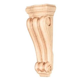 Traditional Low Profile Wood Corbel (Cherry)