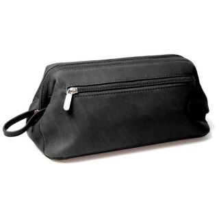 Royce Leather Colombian Vaquetta Cowhide Toiletry Travel Wash Bag