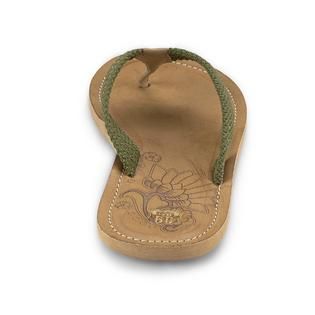 Route 66   Womens Avery Olive Flip Flop