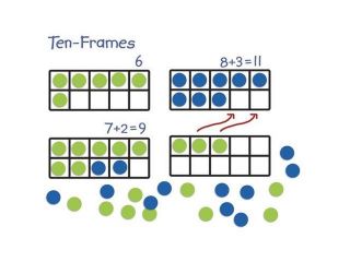 Learning Resources Giant Magnetic Ten Frame Set (LER6644) LER6644 LEARNING RESOURCES