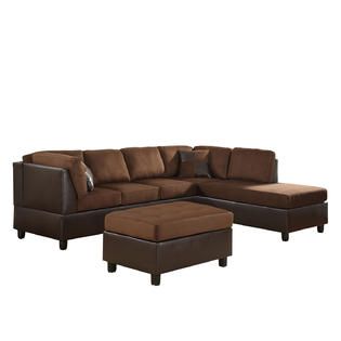 Oxford Creek  Icon Sectional Set with 2 Pillows and ottoman