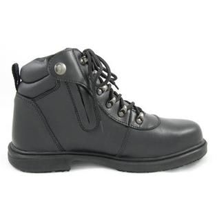 Genuine Grip   Mens Slip Resistant Steel Toe Zipper Work Boots #7130
