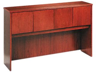 60W x 14 5/8D x 37 1/8H BW Veneer Series Bourbon Cherry Hutch with Wood Doors