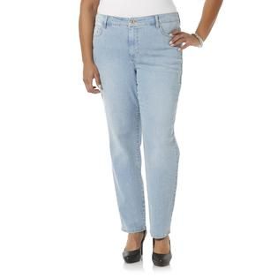Gloria Vanderbilt Womens Plus Heritage Fit Amanda 2.0 Jeans   