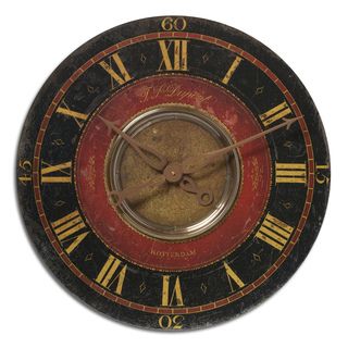Uttermost Dupont 27 inch Weathered Wall Clock   15813166  