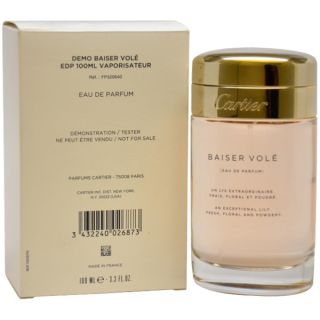 Cartier Baiser Bole Womens 3.3 ounce Eau de Parfum Spray (Tester