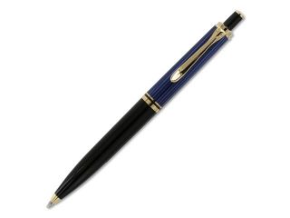 Pelikan Souveran K400 Black/Blue Ball Point Pen