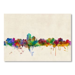 Albuquerque New Mexico Skyline Wall Mural by Americanflat