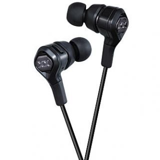 JVC Xtreme Elation Inner Ear Headphones   (Black)   TVs & Electronics