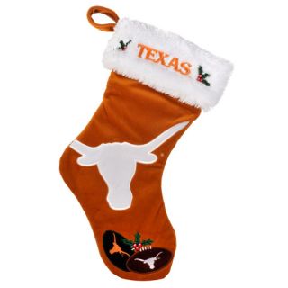 NCAA 2011 Colorblock Christmas Stocking, University of Texas Longhorns