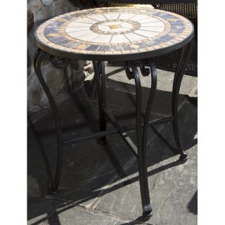 Compass Mosaic Side Table by Alfresco Home