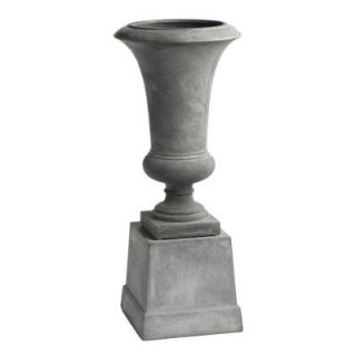 Napa Marcia 18 in. Round Gray Fibreclay Urn FC516LG