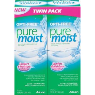 Alcon Opti Free Pure Moist Multi Purpose Disinfecting Solution, 2pk