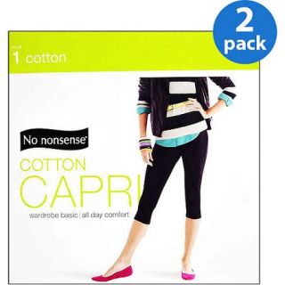 No Nonsense Cotton Capri Leggings