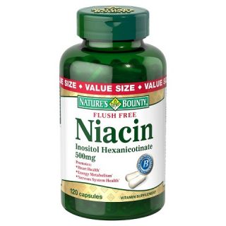 Niacin Flush Free 500 mg Capsule   120 Count