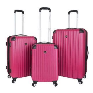 Travelers Club Chicago Collection 3 Piece Expandable Hardside Luggage