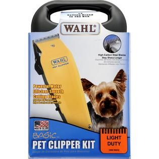 Wahl Basic Pet Clipper Kit Clam Pak   Pet Supplies   Dog Supplies