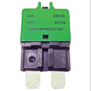 BUSSMANN CB227 30 Automotive Circuit Breaker, CB227, 30A, 28V