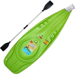 Emsco 7.25 ft. 175 lb. Green Kayak with Standard Black Paddles 1076