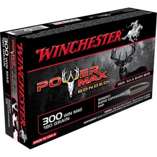 Winchester Super X Power Max Bonded Rifle Ammo .300 Win 180 gr. PHP 428975