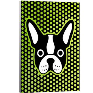 Modern French Bulldog Wall Art on Wrapped Canvas by Artzee Designs