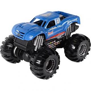 Road Rippers 17 Monster Truck Big Foot   Blue   Toys & Games