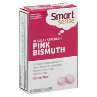 Smart Sense Pink Bismuth Tablets   Health & Wellness   Medicine