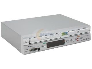 Pioneer DVR RT300 S DVD Recorder & VCR Combo, Silver