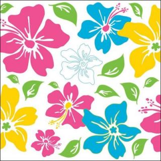 WallPOPs 13 in. x 13 in. Island Fusion Pink Blox 10 Piece Wall Decal TWPB90255