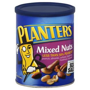 Planters Mixed Nuts, 17 oz (1 lb 1 oz) 481 g   Food & Grocery   Snacks