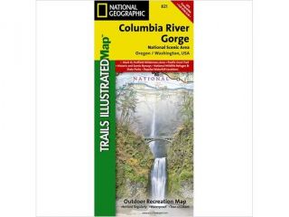 National Geographic Maps TI00000821 Columbia River Gorge, Columbia River Gorge National Scenic Area Map