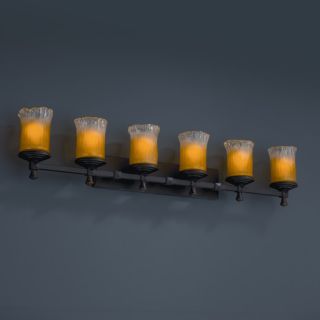 Deco Veneto Luce 6 Light Bath Vanity Light by Justice Design Group